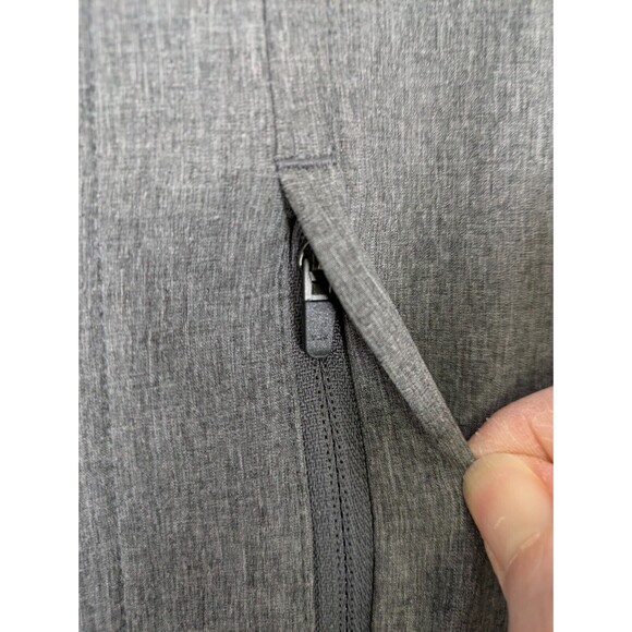 Medelita Quantum Mens Scrub Jacket Gray Full Zip Uniform Bomber Size 2XL - Picture 5 of 12